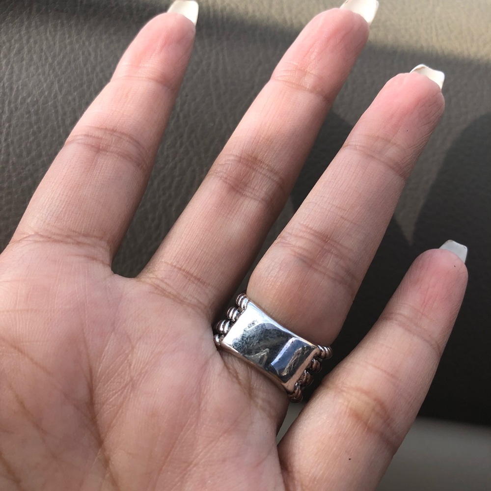 Cable opal ring - Picture 2 of 2